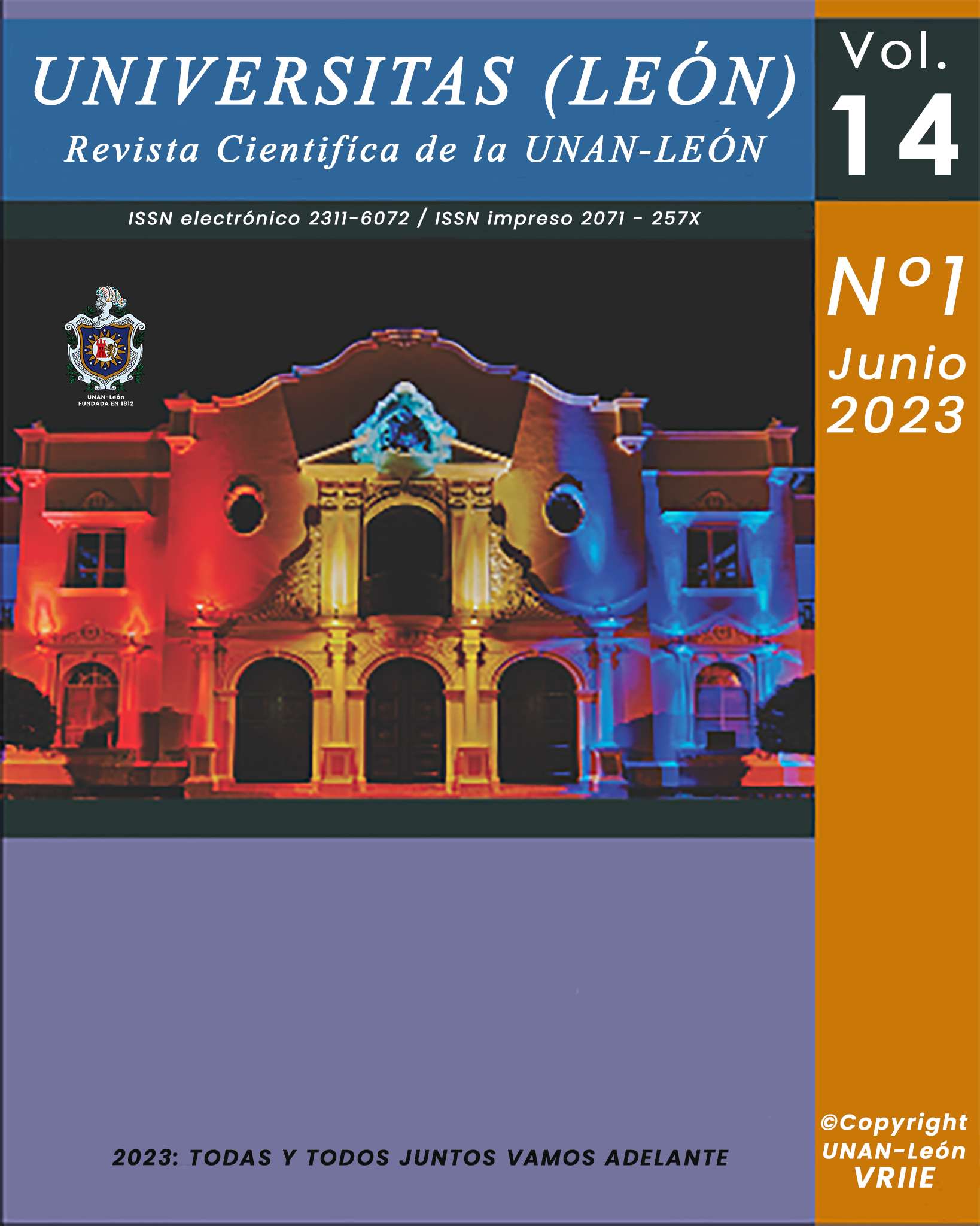 					Ver Vol. 14 Núm. 1 (2023): Edición Especial
				