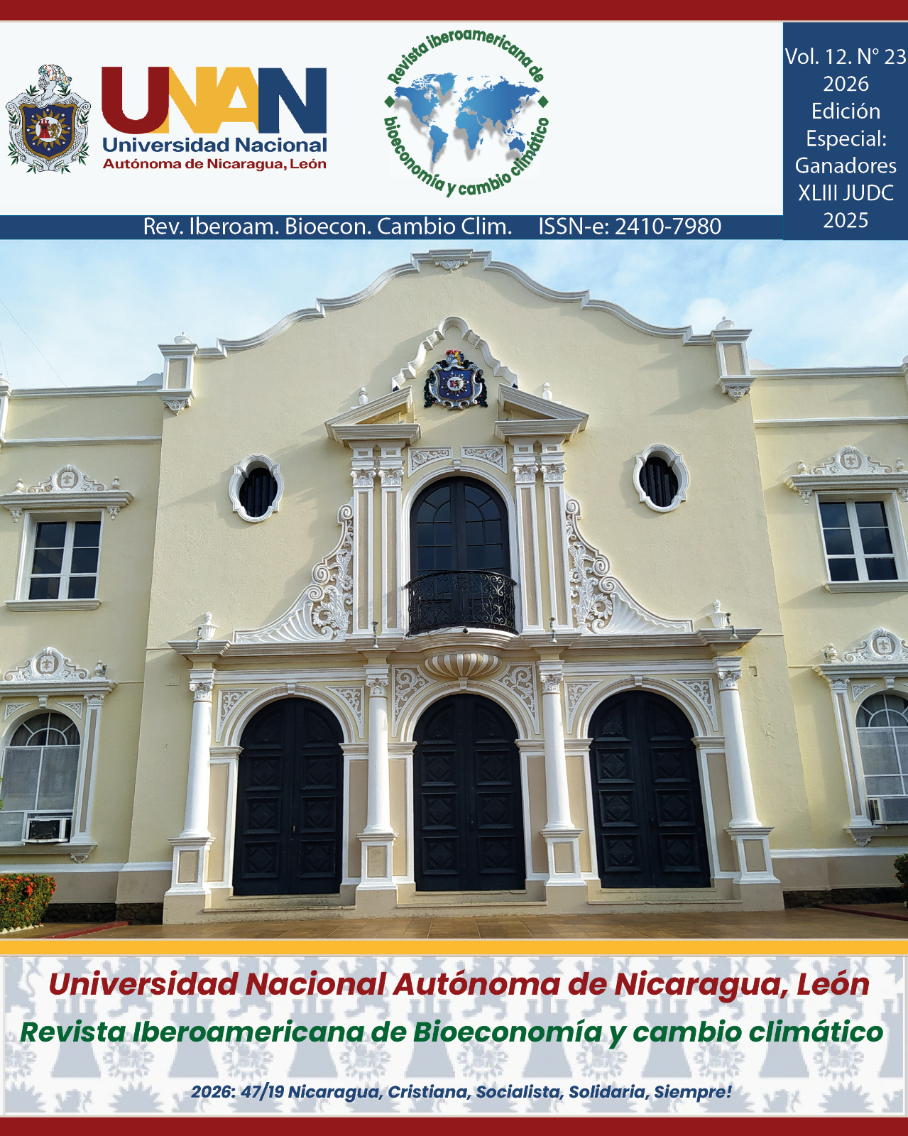 					Ver Vol. 12 Núm. 23 (2026): Edición especial: Ganadores XLIII JUDC 2025
				